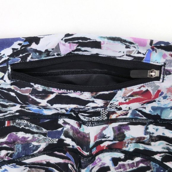 Lululemon Break Free Crop Nulux 17" Culture Clash Size 4 - Picture 10 of 11